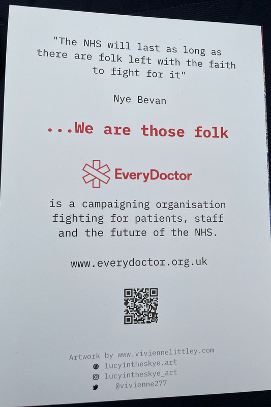 Pack of 5 Tree Christmas cards!