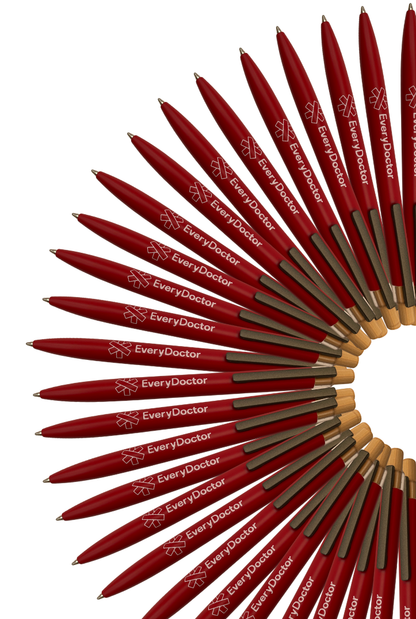 EveryDoctor Pens (Red Barrel & Black Ink)
