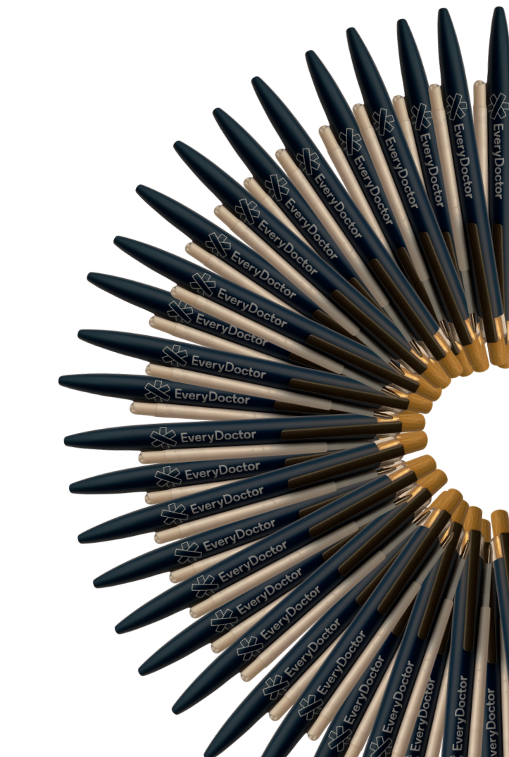 EveryDoctor Pens (Blue Barrel & Black Ink)