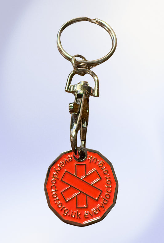 Show Your Support with the EveryDoctor Trolley Token Key Ring